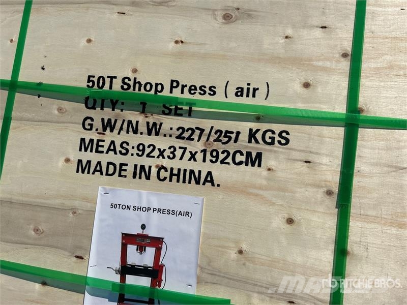  BYT ASPSS50 50T Air Shop Press (Unused) Drugi deli