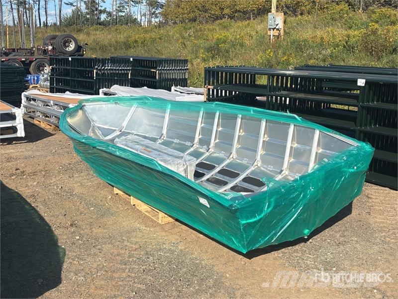 BYT YCFB14 14 ft Aluminum Fishing Boat (Unused) munkacsónakok/uszályok
