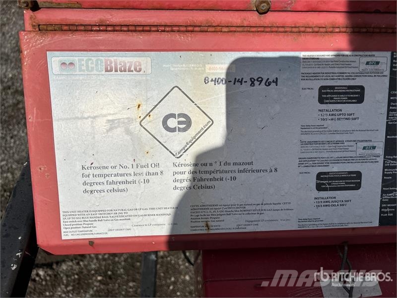 Campo Space Heater Šildymo ir šaldymo įranga