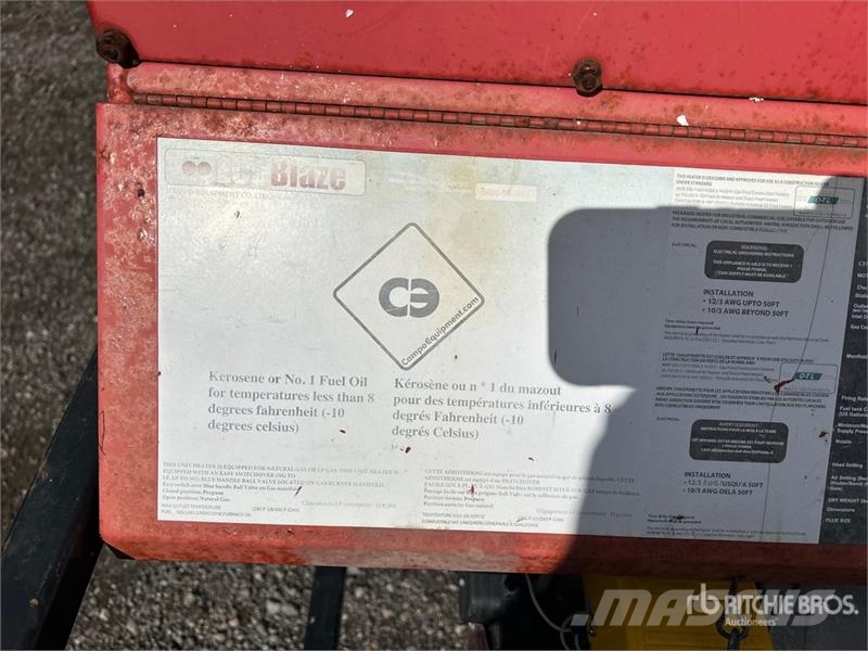 Campo Space Heater Verhittings en ontdooi apparatuur