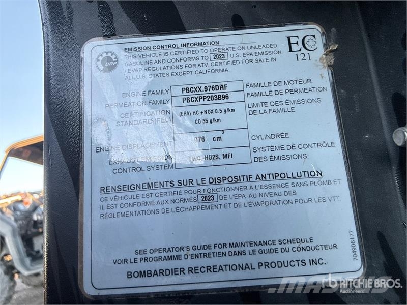 Can-am Defender XT Utility Vehicle Підсобні машини