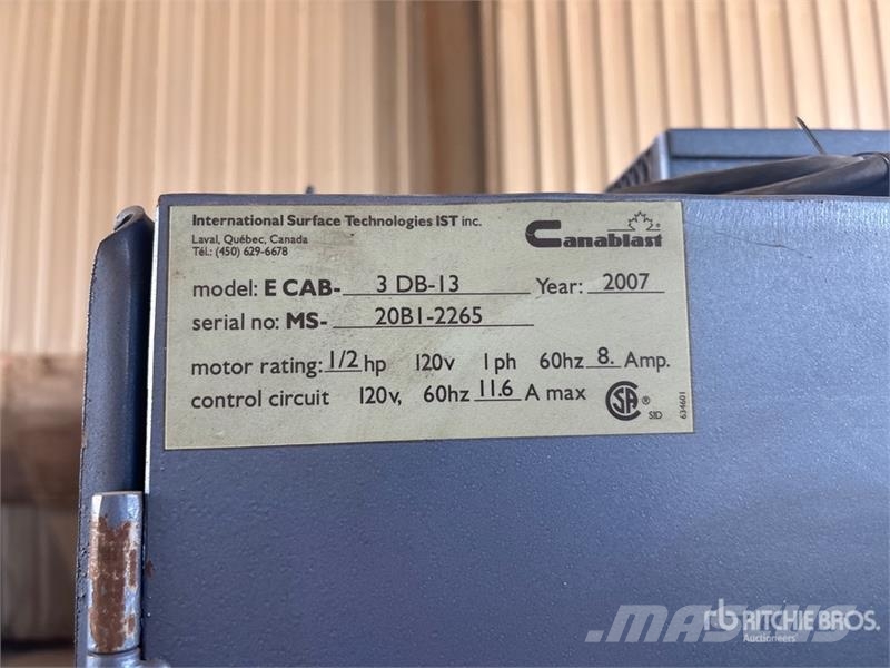 Canadablast E CAB-3 DB-13 Sand Blaster Строителство - Други