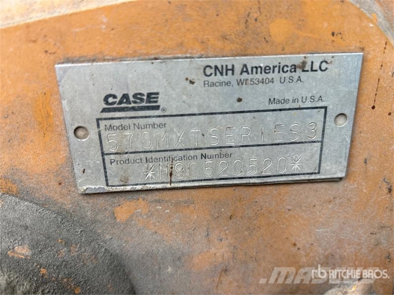 CASE 570MXT Series III Landscape Loader Wheel loaders