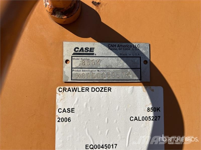 CASE 850K Series II Crawler Dozer ブルドーザー