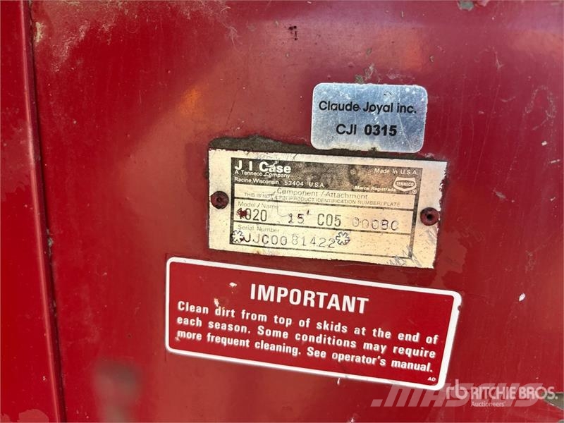 Case IH 1020 Testate per mietitrebbie