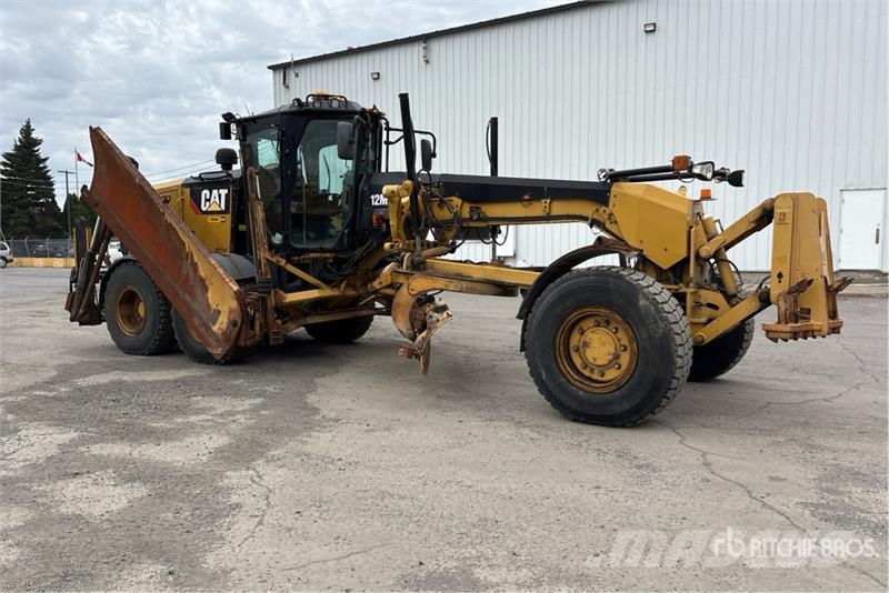 CAT 12M2 AWD Motor Grader معدات تمهيد الطرق