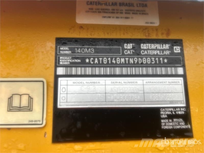 CAT 140M3 Motor Grader Graders