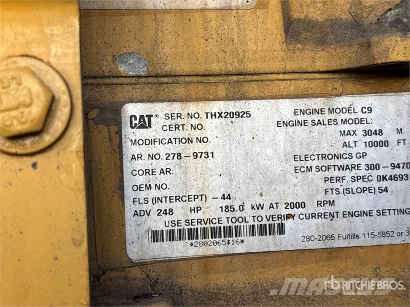 CAT 160M Motor Grader Grejderi