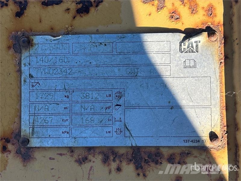 CAT 168 in Motor Grader Blade Planierschilder/Scharen