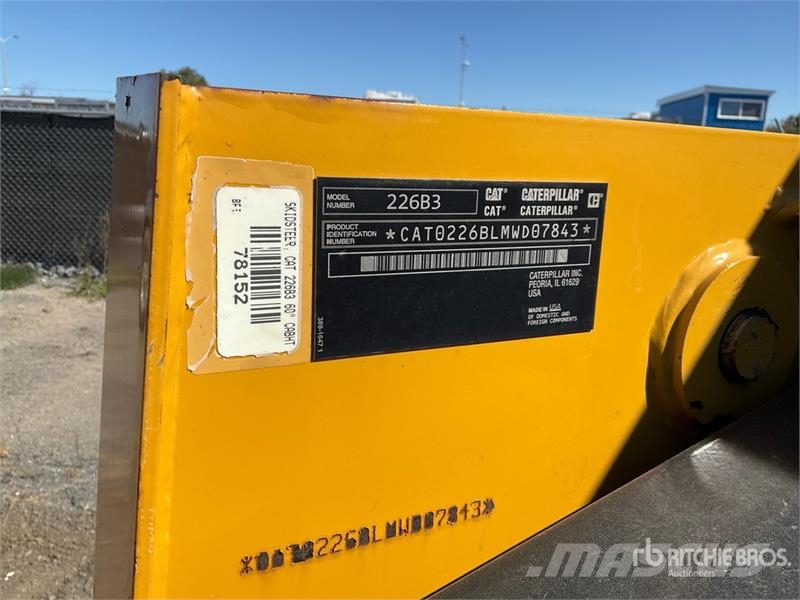 CAT 226B3 Skid Steer Loader Kompaktrakodók
