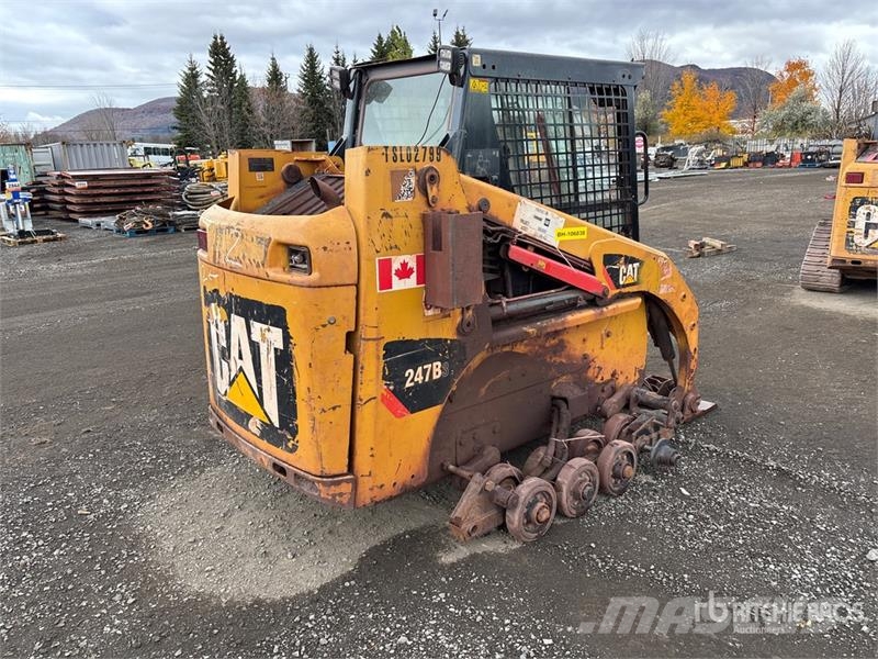 CAT 247B3 لوادر انزلاقية التوجيه