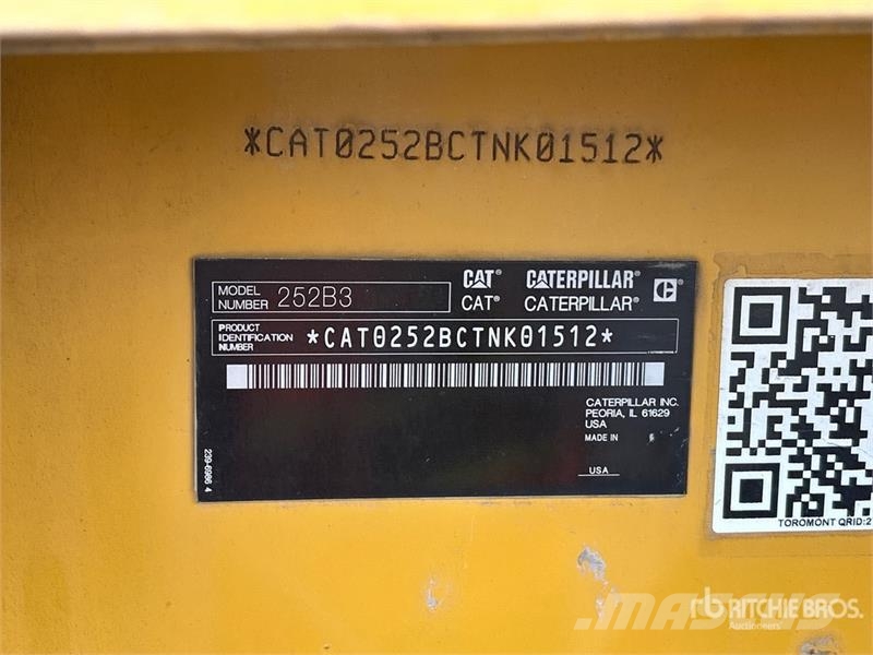 CAT 252B3 Φορτωτάκια