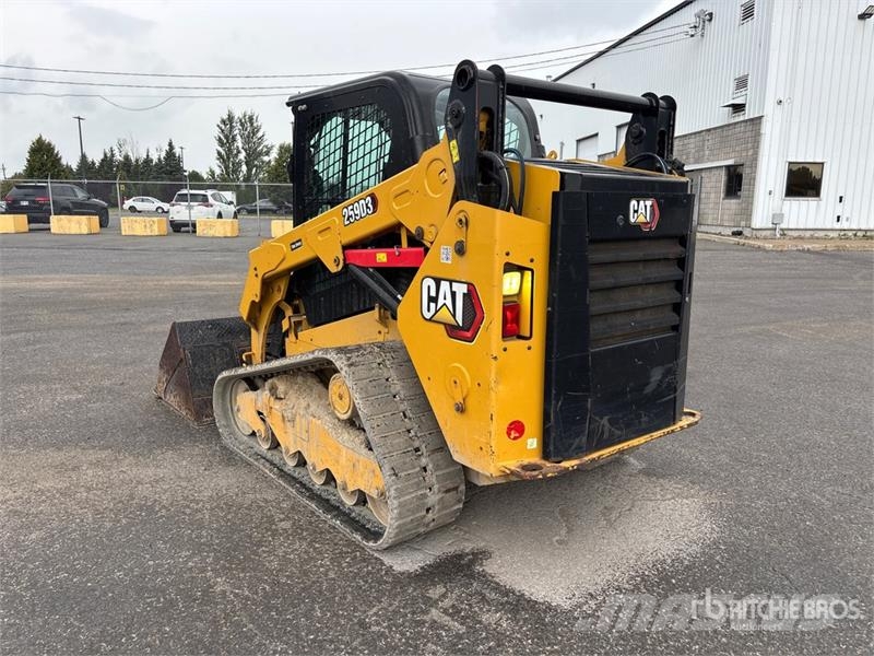 CAT 259 D3 Two-Speed Compact Track Loader لوادر انزلاقية التوجيه