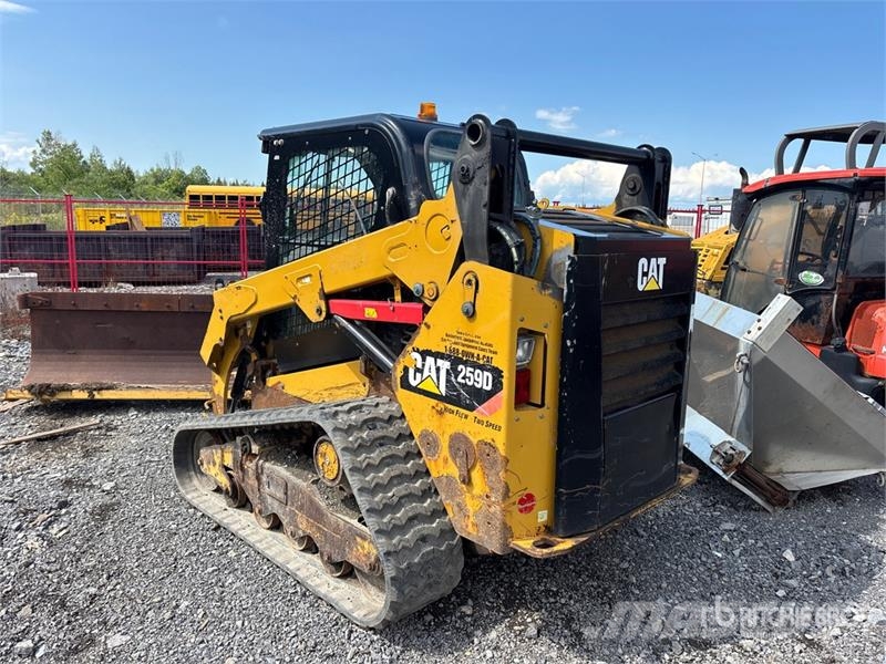 CAT 259D Kompaktrakodók