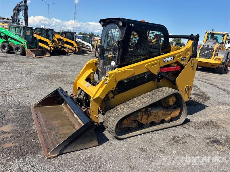 CAT 259D3 Two-Speed High Flow Compact Track Loader Skid steer loderler
