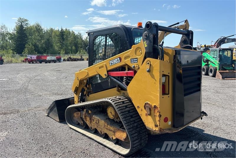 CAT 259D3 Two-Speed High Flow Compact Track Loader Skid steer loderler