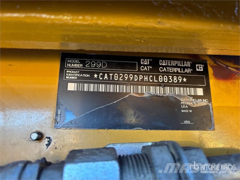 CAT 299D Kompaktrakodók