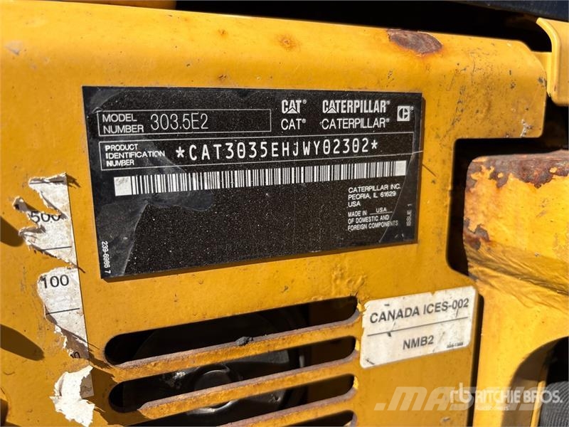 CAT 303.5E2CR Mini Excavator Mini excavators < 7t