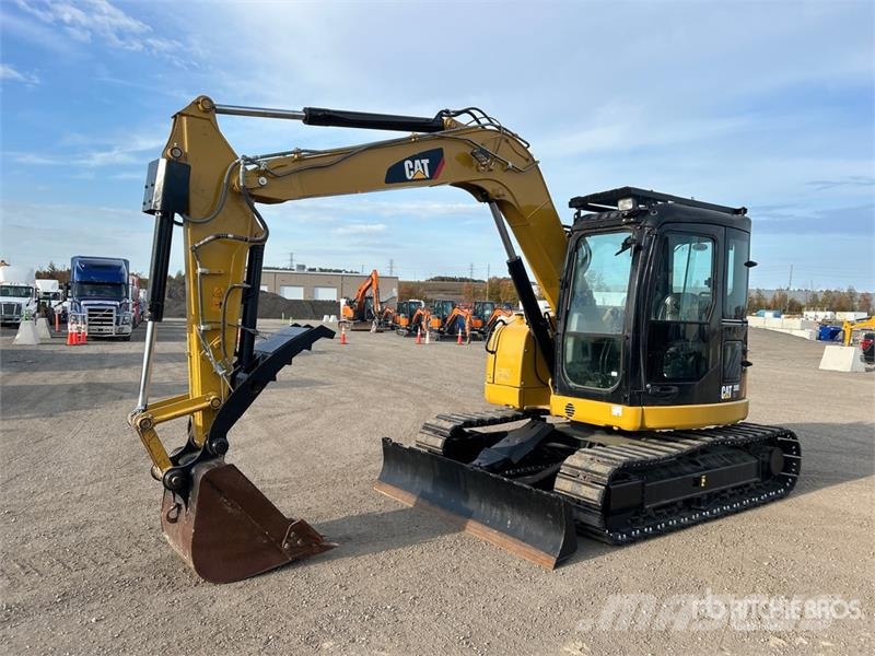CAT 308E2 CR حفارات زحافة