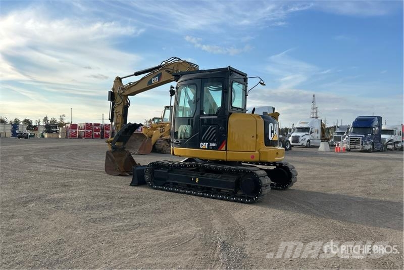 CAT 308E2 CR حفارات زحافة