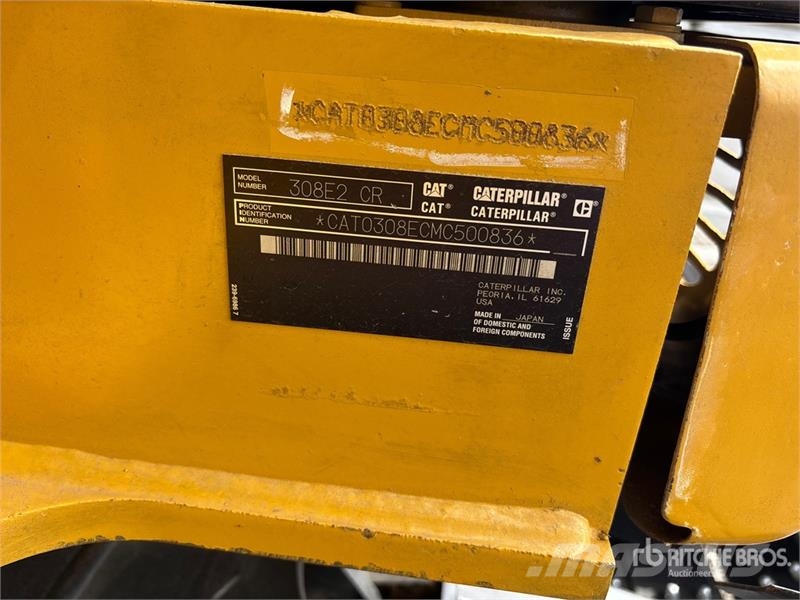 CAT 308E2 CR Koparki gąsienicowe