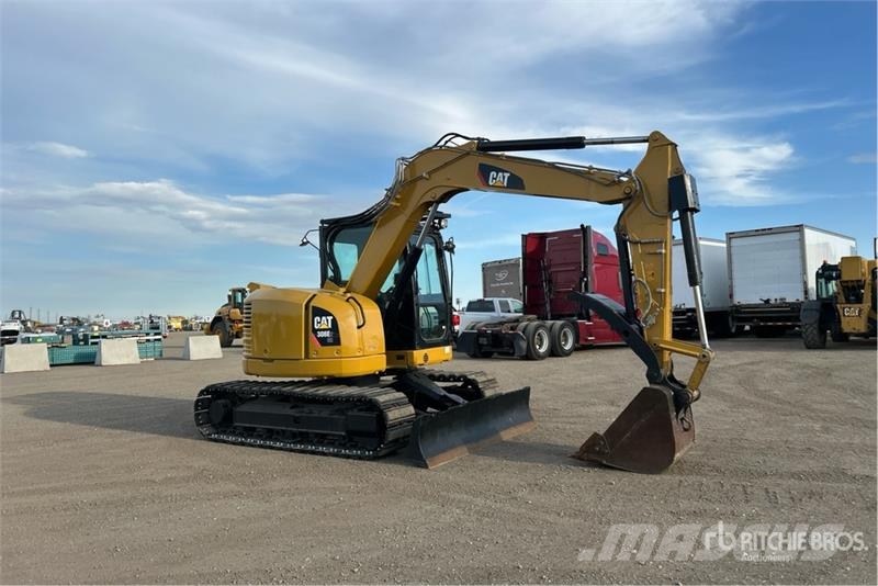 CAT 308E2 CR حفارات زحافة