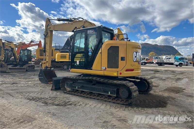 CAT 315GC Tracked Excavator Bagri goseničarji