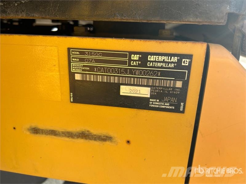 CAT 315GC Tracked Excavator 履带挖掘机