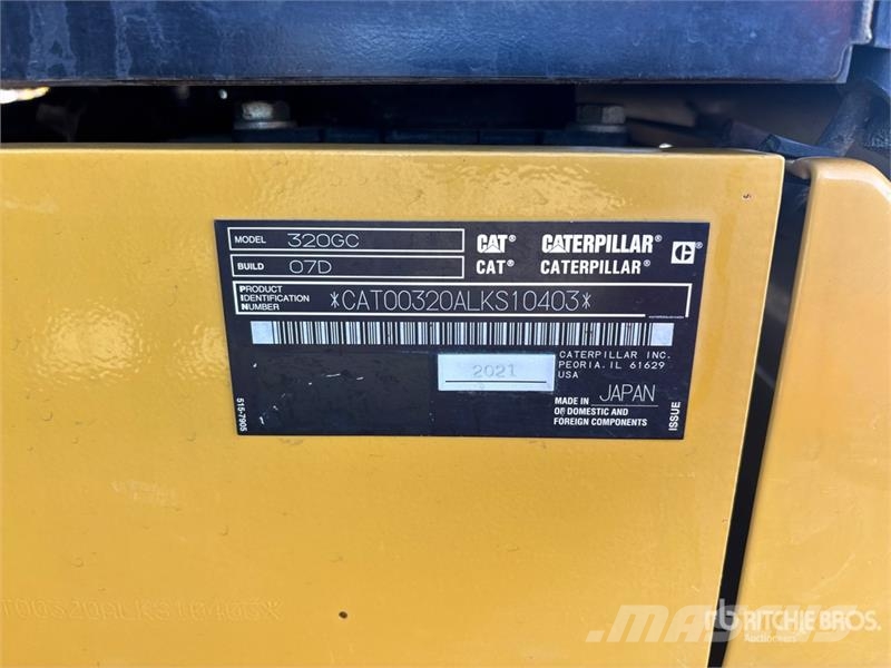 CAT 320GC Tracked Excavator Raupenbagger