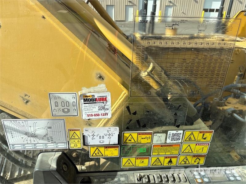 CAT 336 EL Tracked Excavator Beltegraver