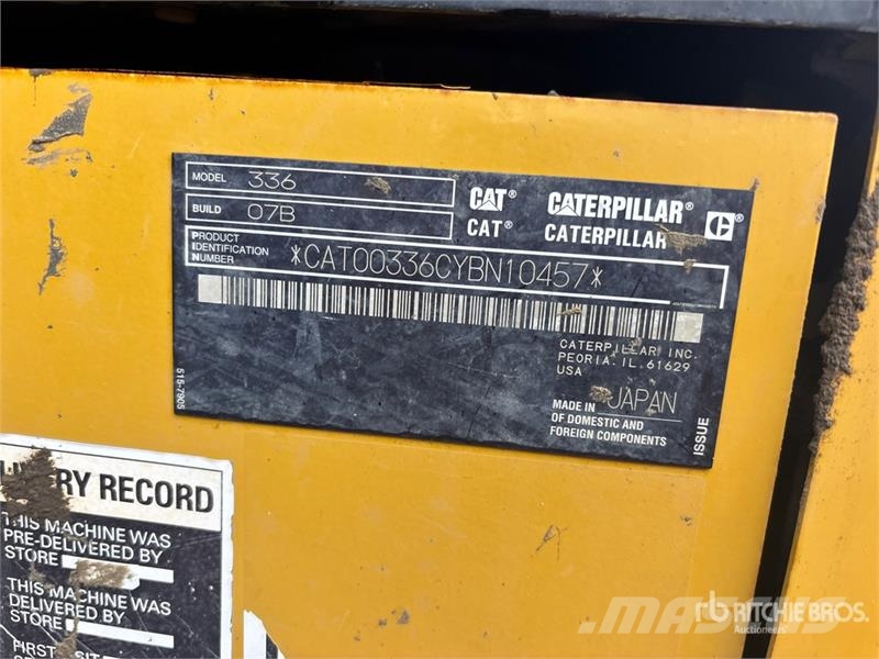 CAT 336 Tracked Excavator Гусеничные экскаваторы