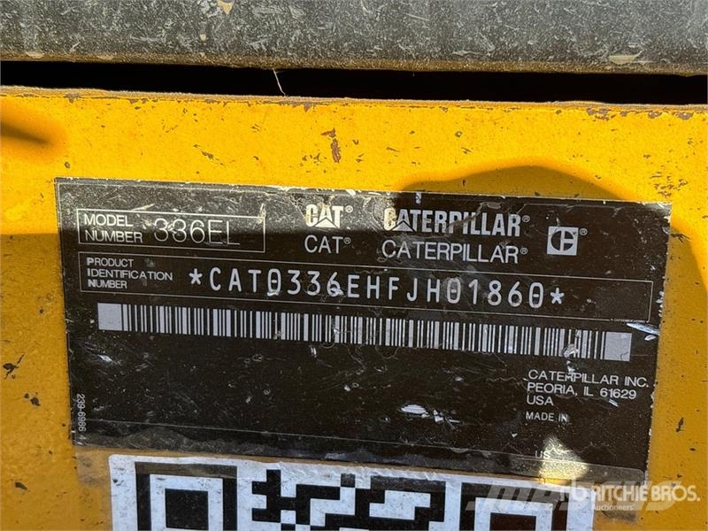 CAT 336E L Kāpurķēžu ekskavatori