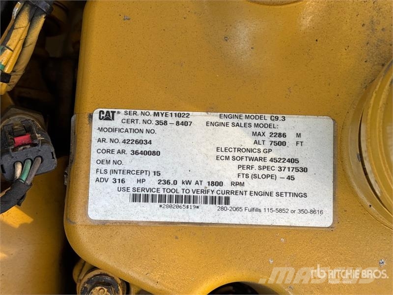 CAT 336E L Kāpurķēžu ekskavatori