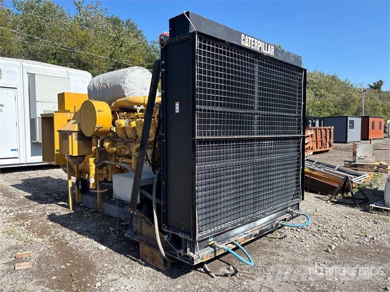 CAT 3508 910 kW Skid-Mounted Generator Set Dizel generatori