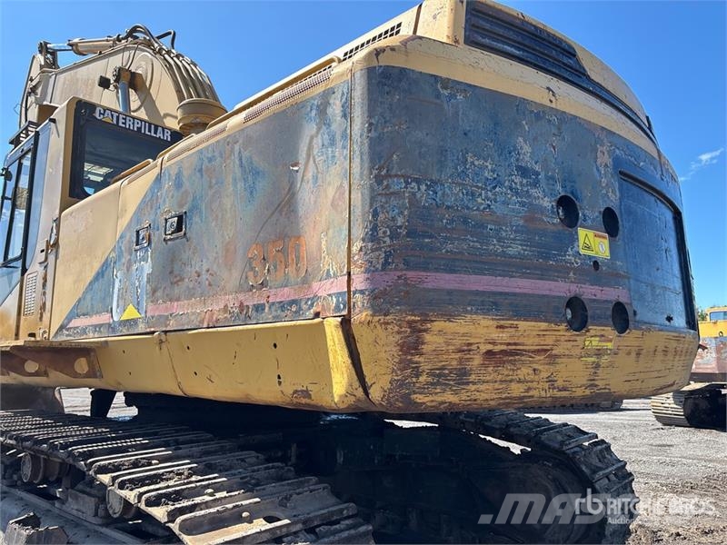 CAT 350L حفارات زحافة