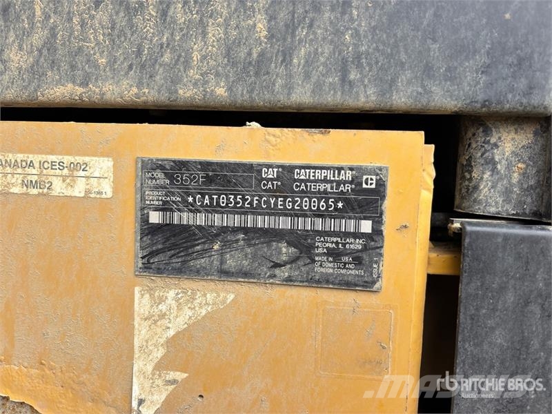 CAT 352F Escavatori cingolati