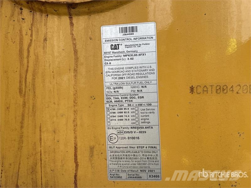 CAT 420 XE Ekskavatori-iekrāvēji