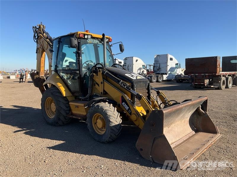 CAT 420E IT لوادر ذات جرافات عكسية