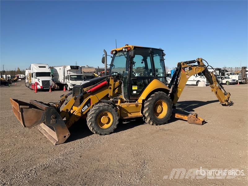 CAT 420E IT لوادر ذات جرافات عكسية