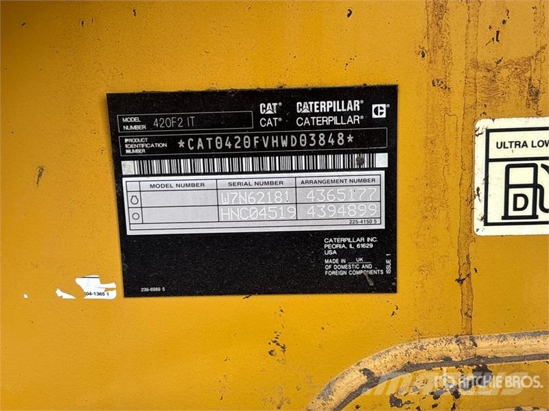 CAT 420F2 IT 4x4 Backhoe Loader Kotrórakodók