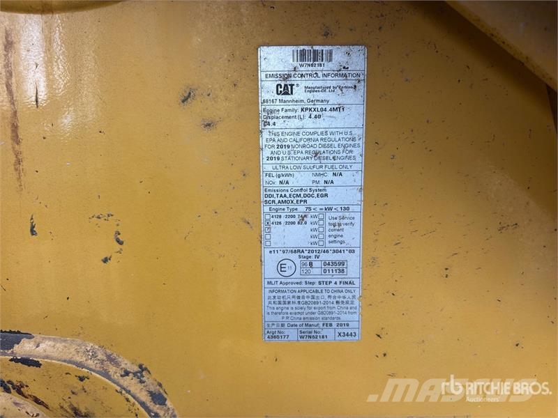 CAT 420F2 IT 4x4 Backhoe Loader Kotrórakodók
