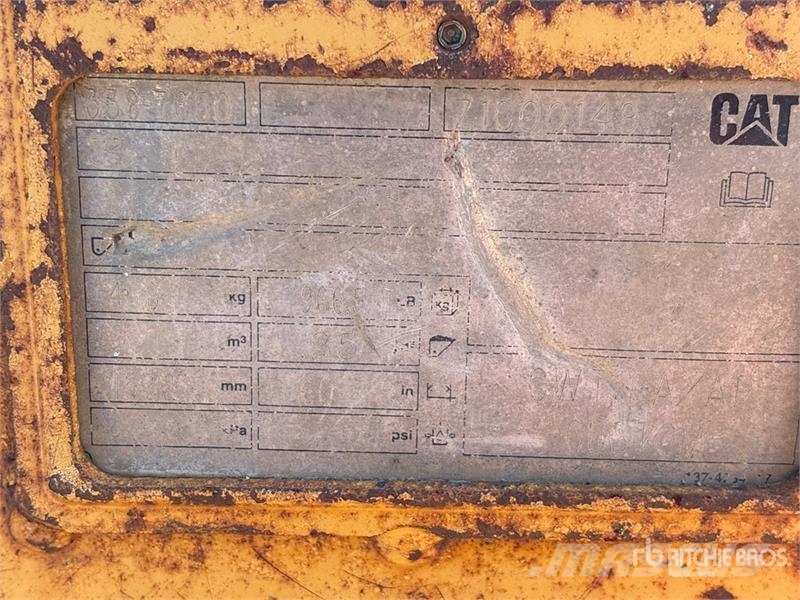 CAT 59 in Q/C Cleanup Excavator Bucket Κουβάδες