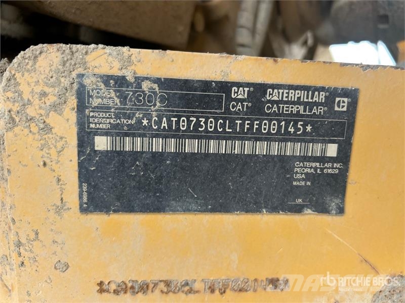CAT 730C Csuklósdömperek