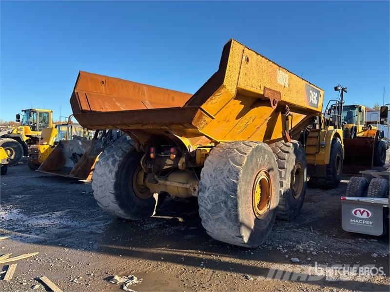 CAT 745C Karjeriniai savivarčiai