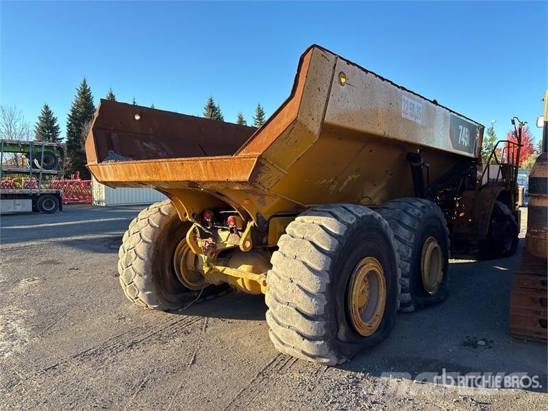 CAT 745C Karjeriniai savivarčiai