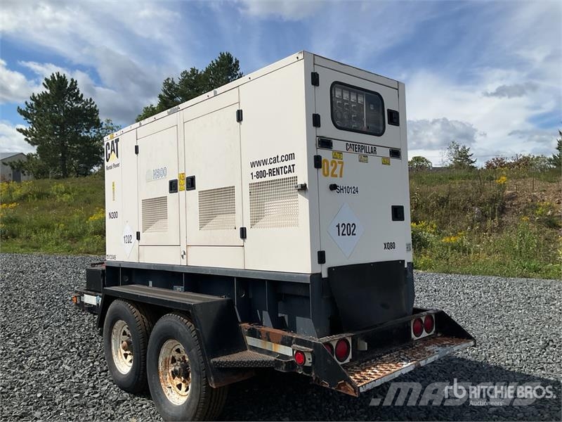 CAT 80 kW Mobile Generator Set (Inoperable) Diesel Generators
