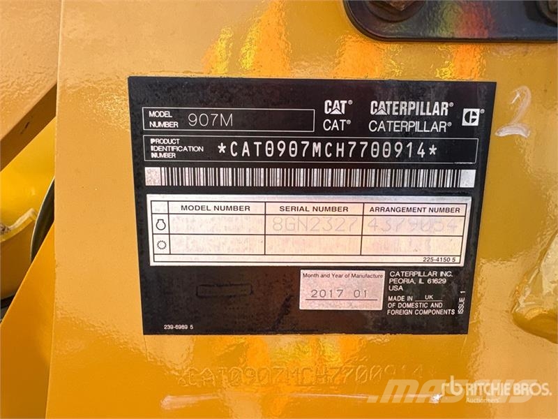 CAT 907M Wheel Loader Chargeuse sur pneus