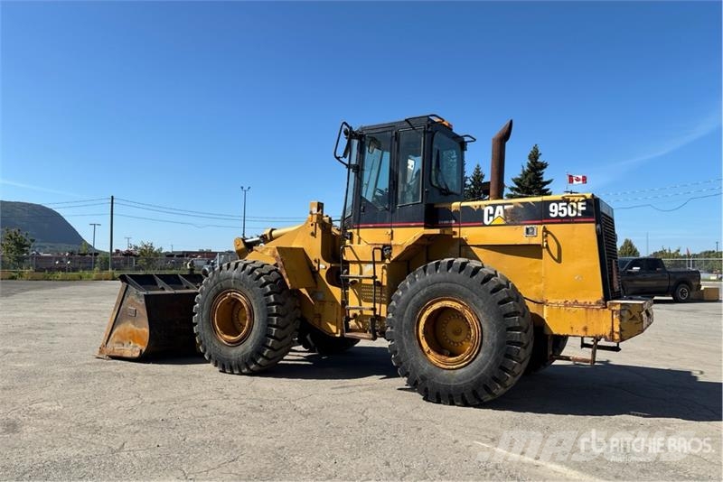 CAT 950F Series II Gumikerekes homlokrakodók