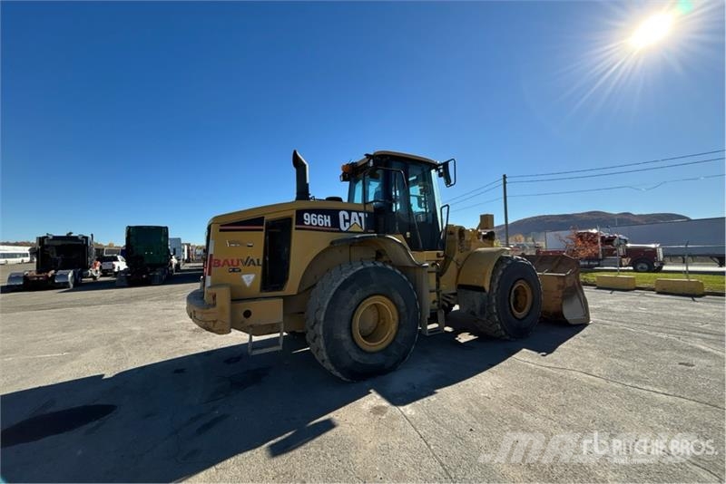 CAT 966H Wheel Loader Pale gommate