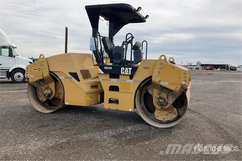 CAT CB-534D Double Drum Roller Twin drum rollers